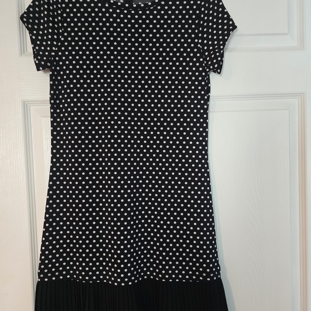 Michael Kors Polka Dot Dress in Black and White